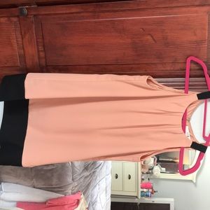 Black and nude dress